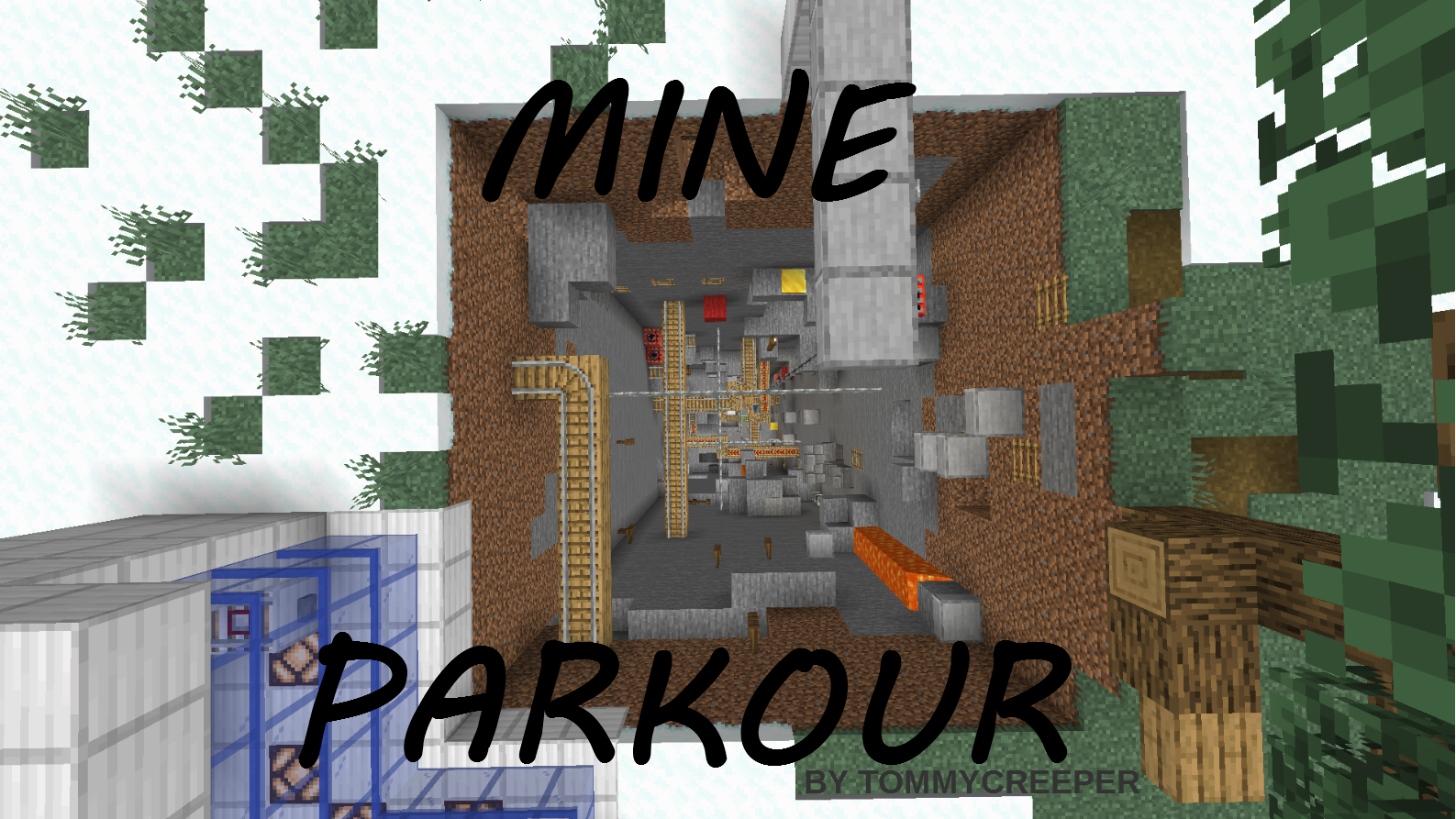 Скачать Mine Parkour для Minecraft 1.15.2